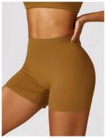 Pantalones cortos de Yoga para mujer, ropa de gimnasio de cintura alta, pantalones cortos deportivos de ciclismo - details 56