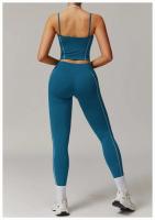 Pantalones de Yoga de cintura alta con sensación de nube para mujer, pantalones deportivos de secado rápido para correr, ropa exterior de ocio, pantalones de chándal ajustados - details 9