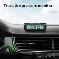 Sistema de monitoreo TPMS inteligente, 4 sensores, pantalla Solar, medidor de presión de aire de neumático de coche inteligente - details 0