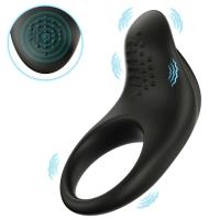 Leten para hombres Control de aplicación anillo vibratorio retardante de eyaculación masajeador de testículos masculino vibrador juguete sexual parejas productos para adultos - details 9