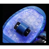 YUNICUS Led Light Boys Girls Shoe USB Charging Black Two Wheels Luminous Sneakers Roller Skate Shoes for Children Kids Led Shoes - details 6