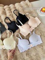 Sujetador sin huellas para mujer, sostén con pechos pequeños, extraíble para mostrar realce de pecho grande, antiflacidez y lateral ajustable - details 0