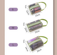 Bolsa de malla para artículos de tocador, soporte portátil para brochas y cosméticos, caja organizadora de accesorios de viaje, bolsa de lavado para playa, bolsa de belleza para mujer, nuevo - details 8