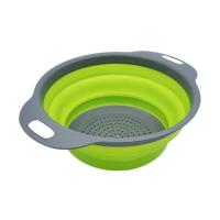 Escurridor Plegable de Silicona Cesta para Lavar Frutas y Verduras Colador Plegable para Almacenamiento de Cocina - details 0