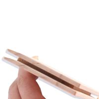 Parches de trenzado de madera rectangulares, accesorios de costura DIY, máquina de zurcir, telar, herramienta de tejido, herramienta textil - details 4