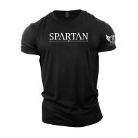 Camiseta Retro Spartan Para Hombre Verano Manga Corta Estilo Casual Oversize Cuello Redondo Tees De Poliéster Y Spandex Ropa De Gimnasio - details 11