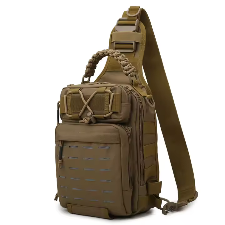 Laser Molle-Bolso táctico militar para hombre, bandolera de hombro, para caña de pescar, para viaje - 1