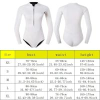 Mujer Diver 2mm neopreno equipo de buceo rosa Bikini de manga larga traje de baño coreano surf traje de baño Snorkeg - details 1