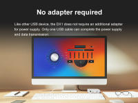 Amplificador de Auriculares DAC Mini TOPPING DX1 Soporte para Decodificador DSD256 PCM384 - details 4