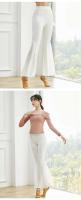 Tre de danza del vientre para adultos latinos de otoño para mujer, pantalones de práctica de camping de pierna ancha de gasa de retales, esenciales para bailarines - details 7
