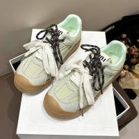 Zapatos informales De malla para mujer, zapatillas Retro transpirables De suela gruesa, De entrenamiento, para verano - details 45