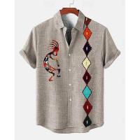 Camisas Casuales para Hombres de Algodón 100% Modernas de Manga Corta Ideales para Uso Callejero y al Aire Libre Envío Rápido - details 5
