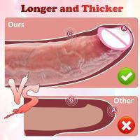 Empaque privado SEX Dildo realista grande Plug anal Estimulador de placer Masturbador vaginal para mujeres - details 4