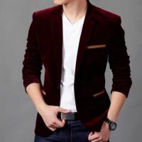 Traje de Blazer de Lujo para Hombres Otoño 2025 Ajuste Delgado Moda de Alta Calidad - details 12