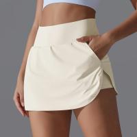 Faldas de tenis 2 en 1 para mujer, pantalones cortos de cintura alta de secado rápido, Fitness, correr, Golf, bádminton, falda antiexposición, ropa deportiva para gimnasio - details 24