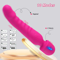 Consolador vibrador con calefacción potente para mujer, varita masajeadora AV, estimulador de clítoris y punto G, juguete sexual para Adultos 18, masturbador - details 13