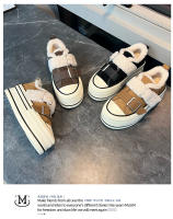 Nuevos zapatos para muffins de suela gruesa, zapatos térmicos de terciopelo para mujer, zapatos versátiles para mujer - details 13