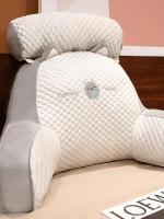 Almohada de lectura triangular de seda Ideal para embarazadas, respaldo grande, almohadas para sofá y cama - details 34