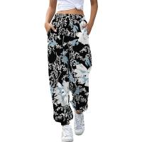 Pantalones estampados de moda para mujer, pantalones casuales para mujer - details 5