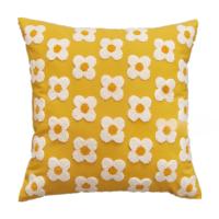 Fundas de Almohada de Flores Tamaño 45x45cm Diseño Sencillo de Cuadros para Sofá - details 0