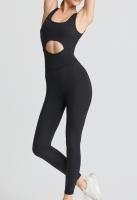 Mono de una pieza para mujer, leotardo, traje de fitness, espalda hueca, danza, pilates, ropa de yoga - details 7