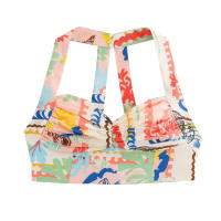 TRAFZA-Conjunto de 2 piezas para mujer, minitop con tirantes y botones estampados, sin mangas, Espalda descubierta, Falda Midi elegante de cintura alta para playa - details 30