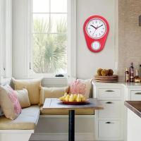 Reloj de pared con temporizador para cocina, cronógrafo giratorio con movimiento silencioso, creativo y Simple, ideal para sala de lectura interior - details 1