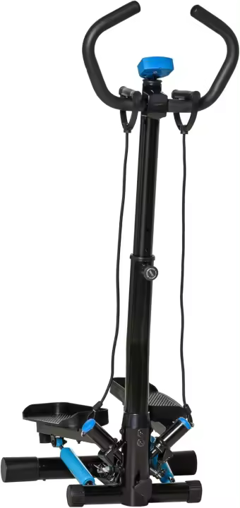 Máquina de Stepper Fitness con Manillar Ajustable Pantalla LCD Antideslizante - 1