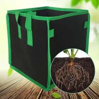 Bolsa cuadrada de crecimiento hortícola de plántulas ETA deportiva no tejida, cubo para plantar plantas de jardín interior y exterior - details 0