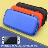 Crystal Clear Case Kit for Switch Oled Carrying Travel Bag Pouch for Ns Oled Game Console Protection & Screen Protector - details 8