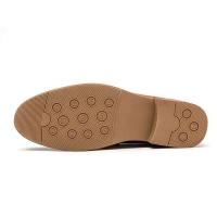 Nuevo producto Creatividad 2025 Moda y ocio Zapatos de vestir Oxford de cuero genuino para hombres Suelas hechas a mano - details 13