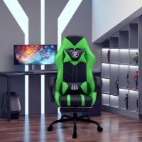 Silla Gaming Silla de Oficina Silla Giratoria Silla de Ordenador Silla de Tareas Silla de Escritorio Silla Ergonómica Silla de Carreras Silla de Cuero Silla PC Gaming (Rojo, con reposapiés) - details 64