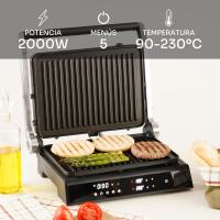 Regulador de Temperatura LED de 2200W Revestimiento Antideslizante Apertura de 180º - details 8