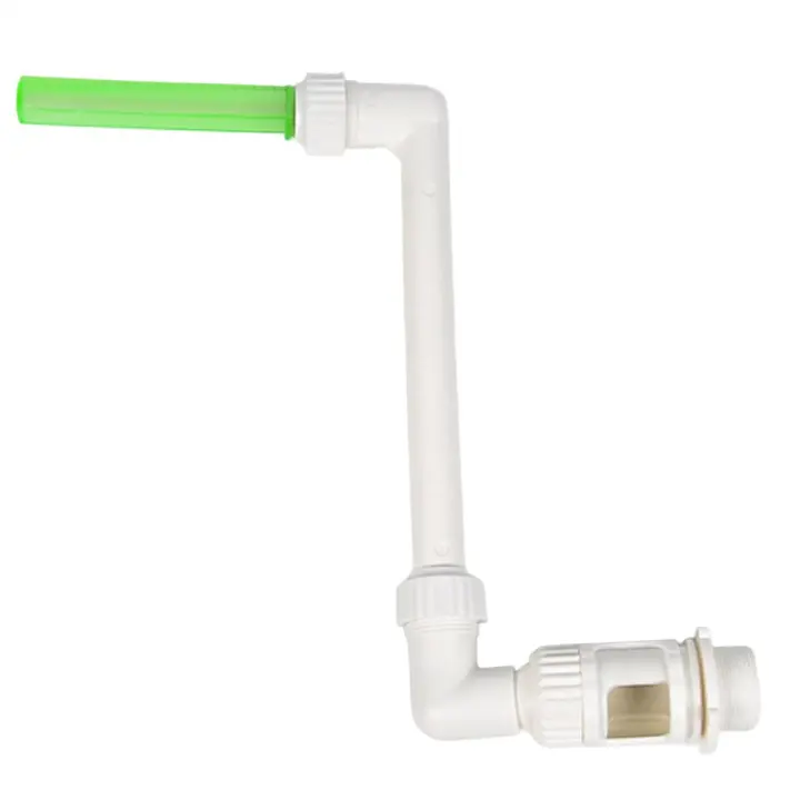 Rociador de fuente de un solo cabezal brillante para piscina subterránea de tierra con cascada ajustable, fuente decorativa para estanque - 1
