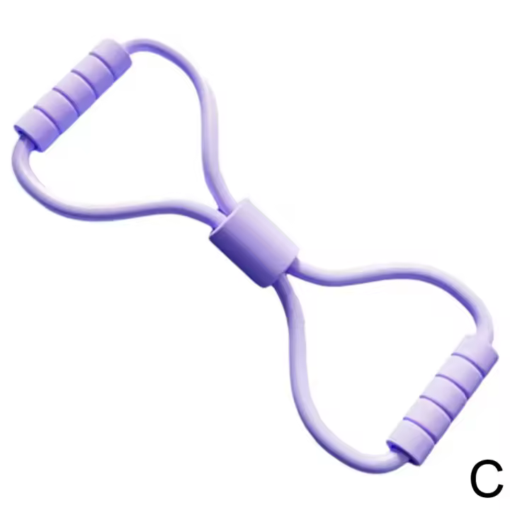 Banda de resistencia tipo 8 palabras para mujer, cinturón elástico para ejercicio físico, banda elástica para el brazo, equipo de Yoga para mujer, Fitn G2h5, 1 ud. - 1