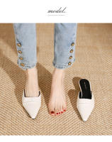 Nuevos zapatos de trabajo Xiaoxiangfeng retro simples de tacón bajo - details 8