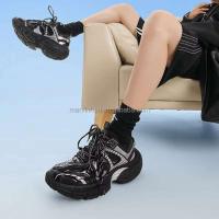 Dropshipping logo diseñador de hombres casual correr caminar suela gruesa zapatos deportivos de moda para hombres y mujeres - details 4