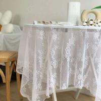 Mantel Ense blanco vintage, cubierta de hotel, tapete de mesa de boda, paño decorativo para picnic, decoración de escritorio para el hogar - details 23