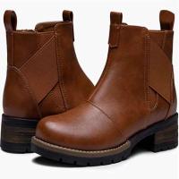 Botas y zapatos de mujer de cuero resistentes, cómodos, nuevos y de moda, superventas - details 4