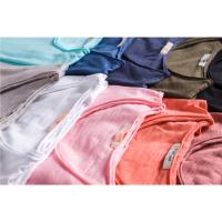 Novedad de verano, camiseta de manga corta de color sólido para hombre, ajustada, de algodón de bambú, talla europea, estilo coreano, camiseta informal de moda para hombre - details 5