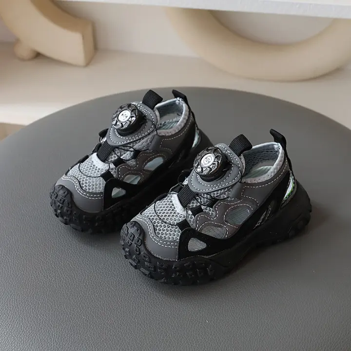 Zapatillas de Verano Nuevas para Niños Zapatos Transpirables de Malla Única - 1