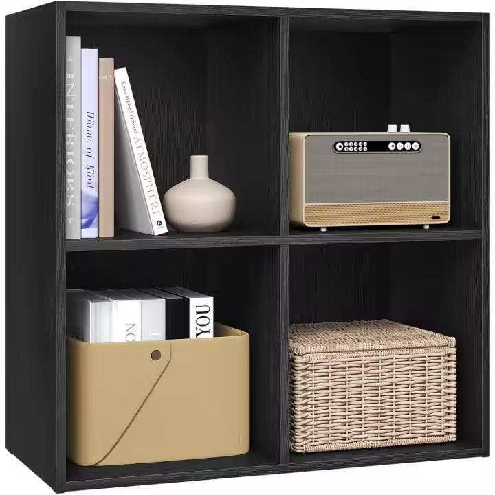 Libreria Biblioteca para Casa y Oficina, Estanteria de Piso Moderna, Ideal para Estudio Juvenil y Salón, - 1