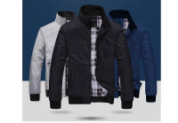 Chaqueta ligera para hombre, informal, Bomber ts usados, ropa de trabajo de negocios, primavera y otoño - details 1