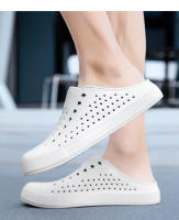 Sandalias para Mujer con Agujeros Estilo Coreano Transpirable Ideal para Ocio al Aire Libre, Playa, Paseo, Zapatillas Frescas, Suela Gruesa, Suela Suave - details 16