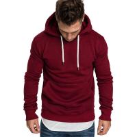 Hombres sudadera con capucha casual, ropa de moda al aire libre puro, jersey con capucha de color, sudadera - details 1