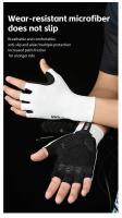 Guantes de Ciclismo de Verano Transpirables para Hombres y Mujeres Almohadilla de Palma Gruesa - details 4