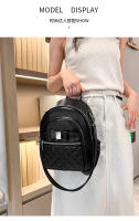 Mochila pequeña de cuero negro para niñas, bolso de hombro pequeño rosa para teléfono móvil, mini mochila informal - details 14