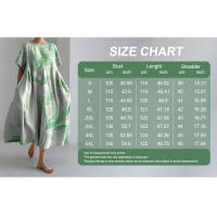 Novedad de verano, vestido elegante Vintage estampado de manga corta con cuello redondo, vestidos largos informales holgados con bolsillos y temperamento - details 0