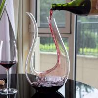 100% sin plomo, diseño en forma de U, aireador, botella y botella de vidrio, accesorios para vino de 1,5 litros - details 2