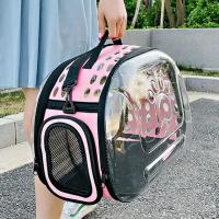 Mochila para Mascotas Transparente y Transpirable Portador de Gatos para Viajes al Aire Libre - details 8